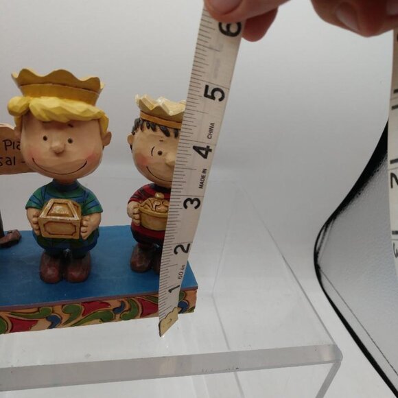 JIM SHORE PEANUTS PRACTICE MAKES PERFECT THREE KINGS 2015 4045874 - Picture 7 of 8